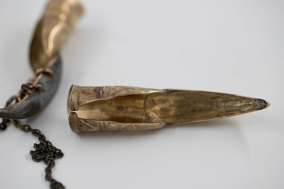 Claw. Brass. / Pierscien pazur. Mosiadz.