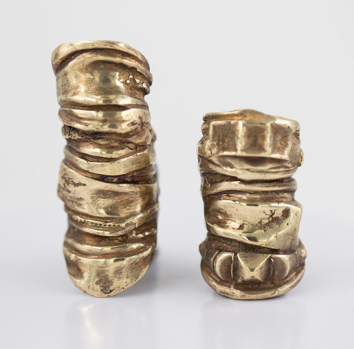 Organic spike Raw Ring. Silver. / Pierscien cwiek. Srebro.