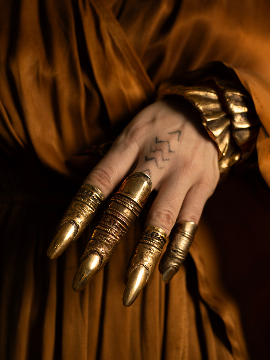 Pinky finger ring. Silver. / Pierscien na maly palec. Srebro.