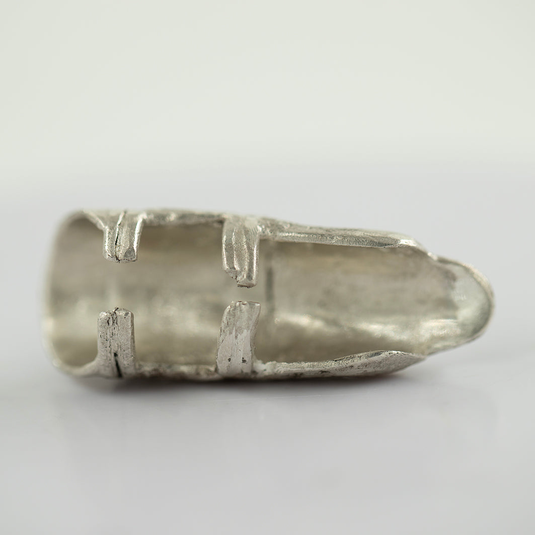 Pinky finger ring. Silver. / Pierscien na maly palec. Srebro.