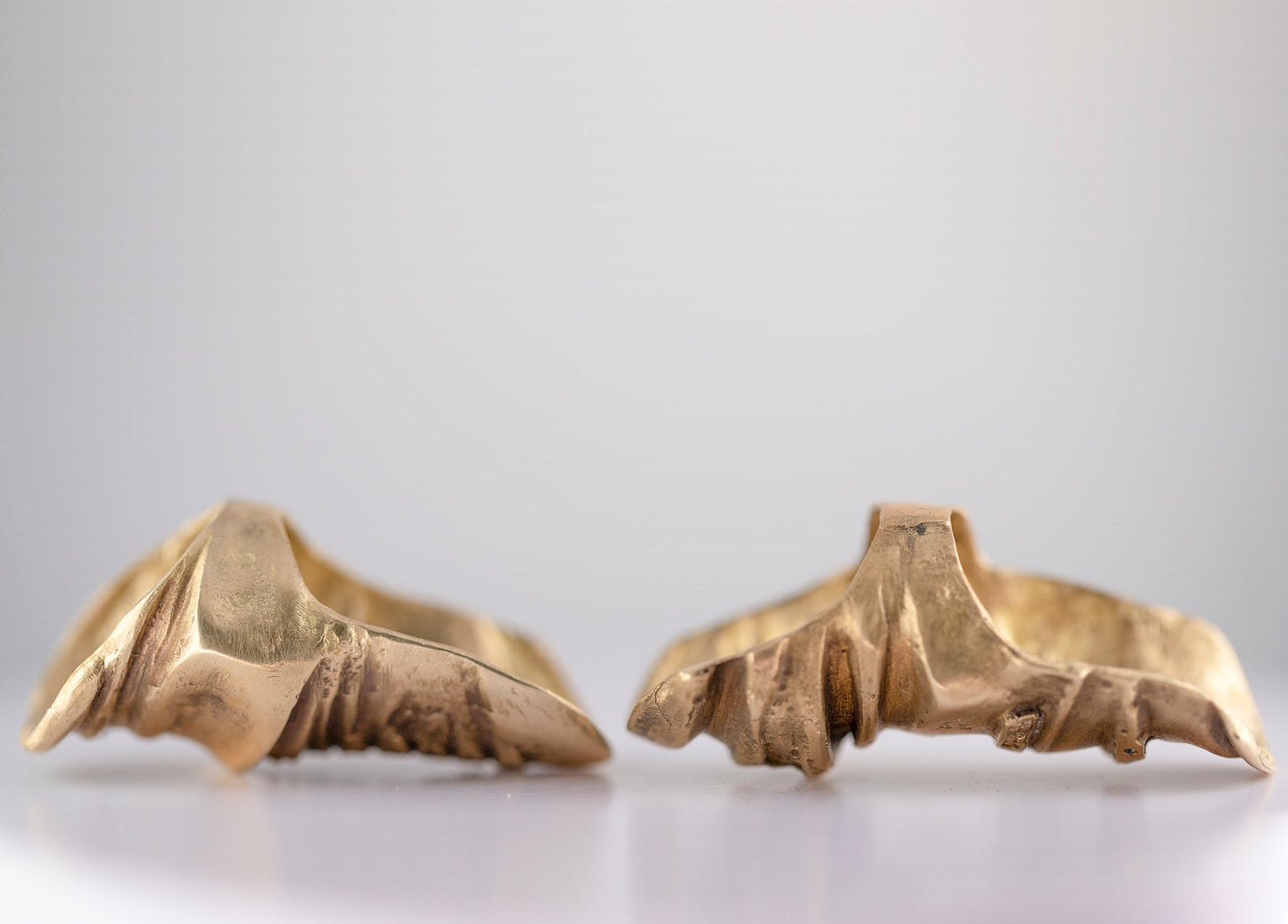 Big Layers Organic Ring. Srebro. / Duzy pierscien warstwowy. Silver.