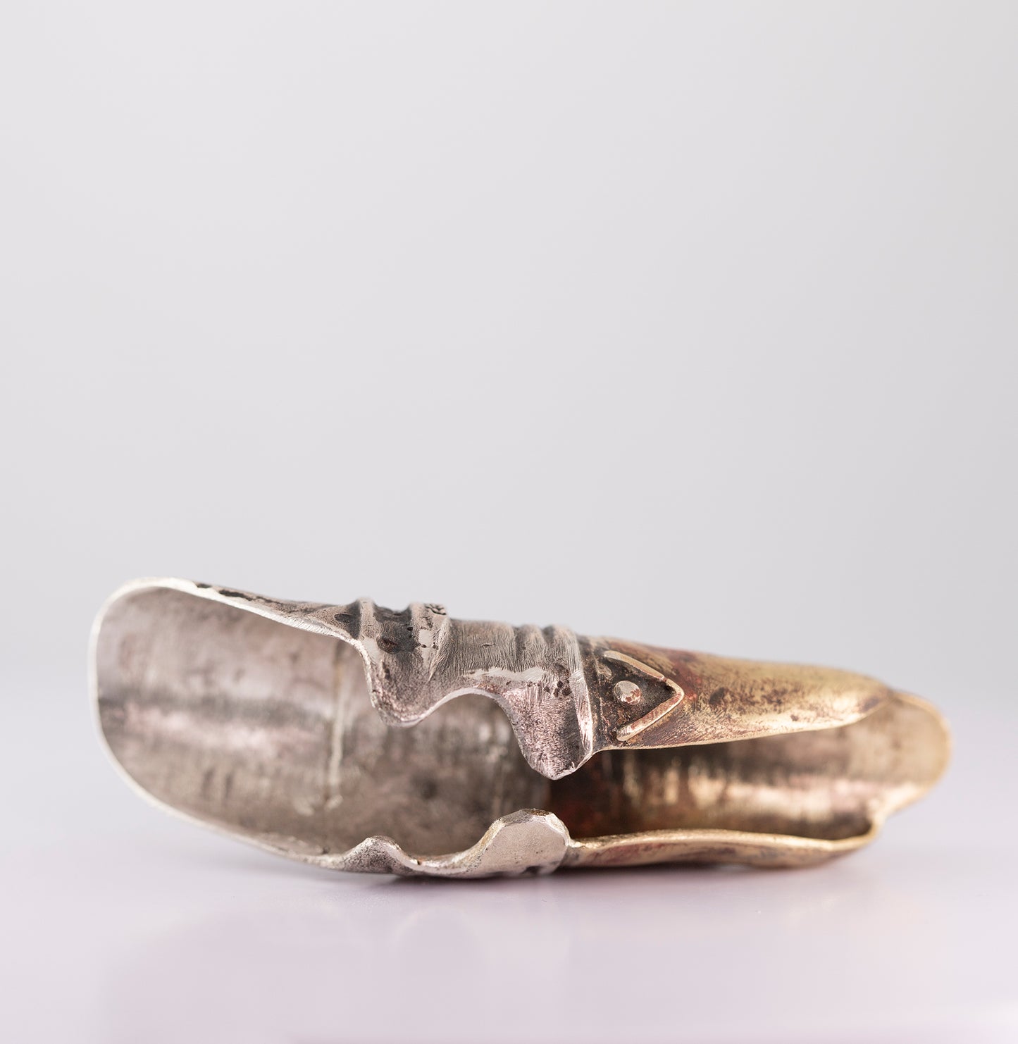 Raw Finger eye- brass, silver. / Pierścień palec. Mosiądz, srebro.