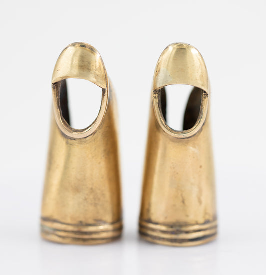 Dystopian finger rings. Brass. / Pierscien palec. Mosiadz