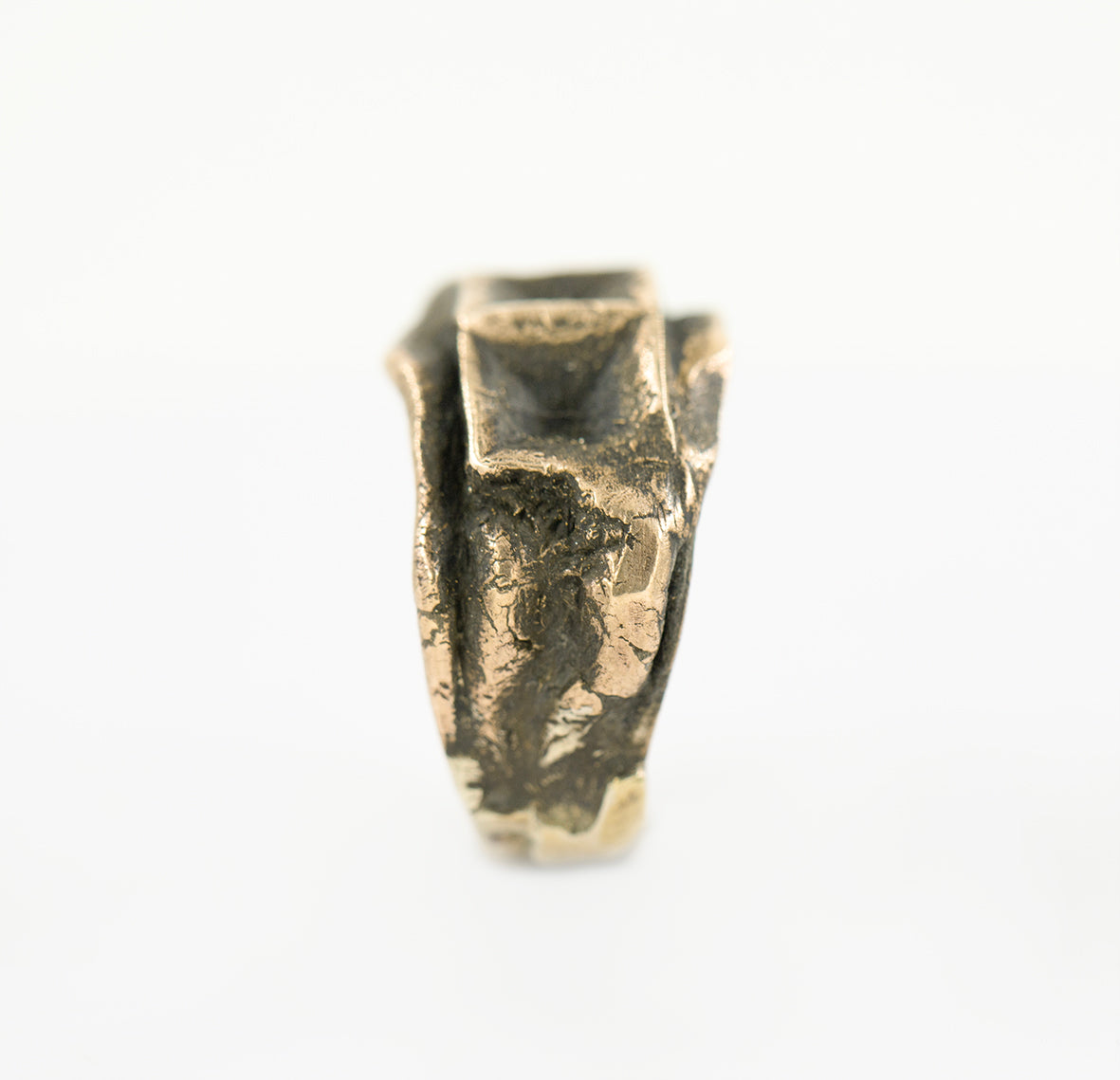 Small ring. Silver and brass. / Maly pierscien. Srebro i mosiadz.