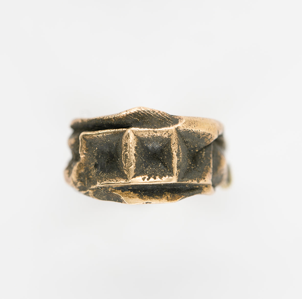 Small ring. Silver and brass. / Maly pierscien. Srebro i mosiadz.