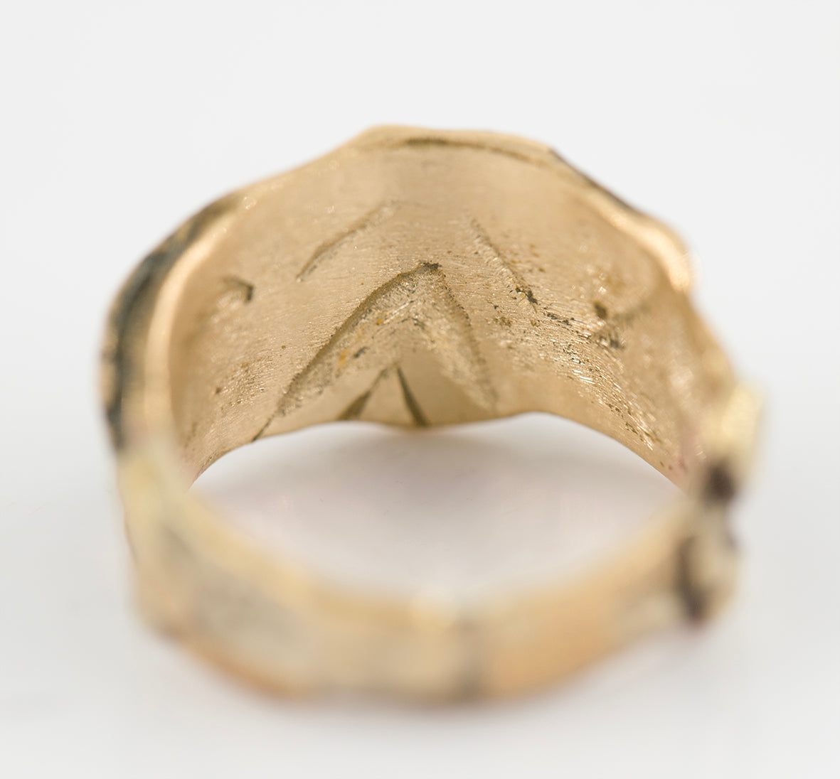 Small ring. Silver and brass. / Maly pierscien. Srebro i mosiadz.