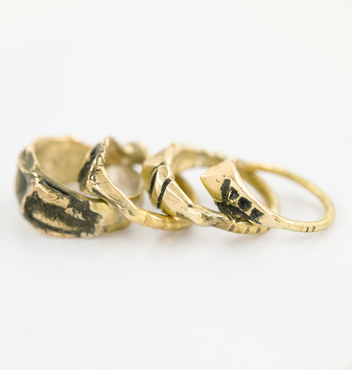 Small ring. Silver and brass. / Maly pierscien. Srebro i mosiadz.