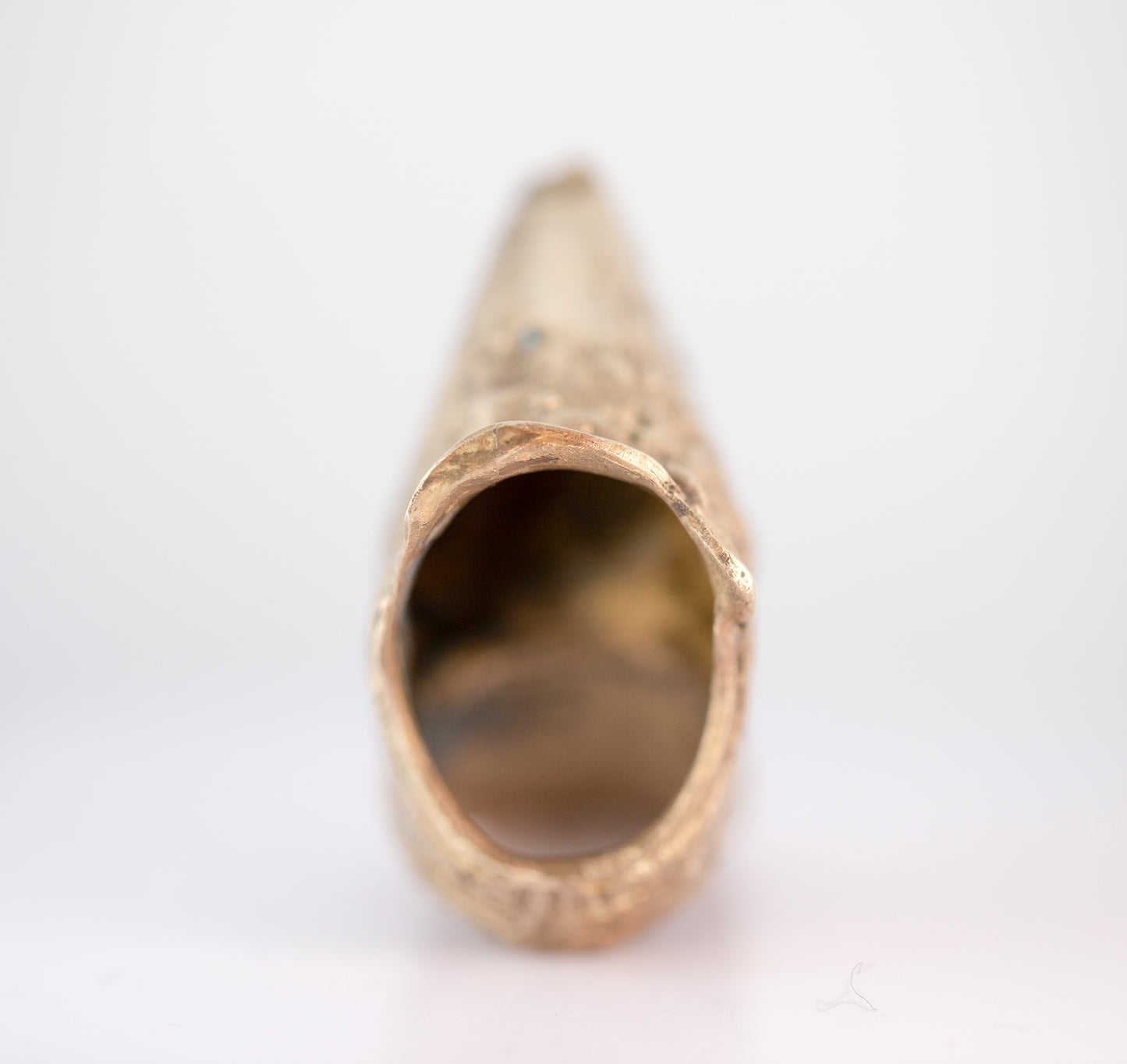 Spike ring. Brass. / Pierscien kolec. Mosiadz.