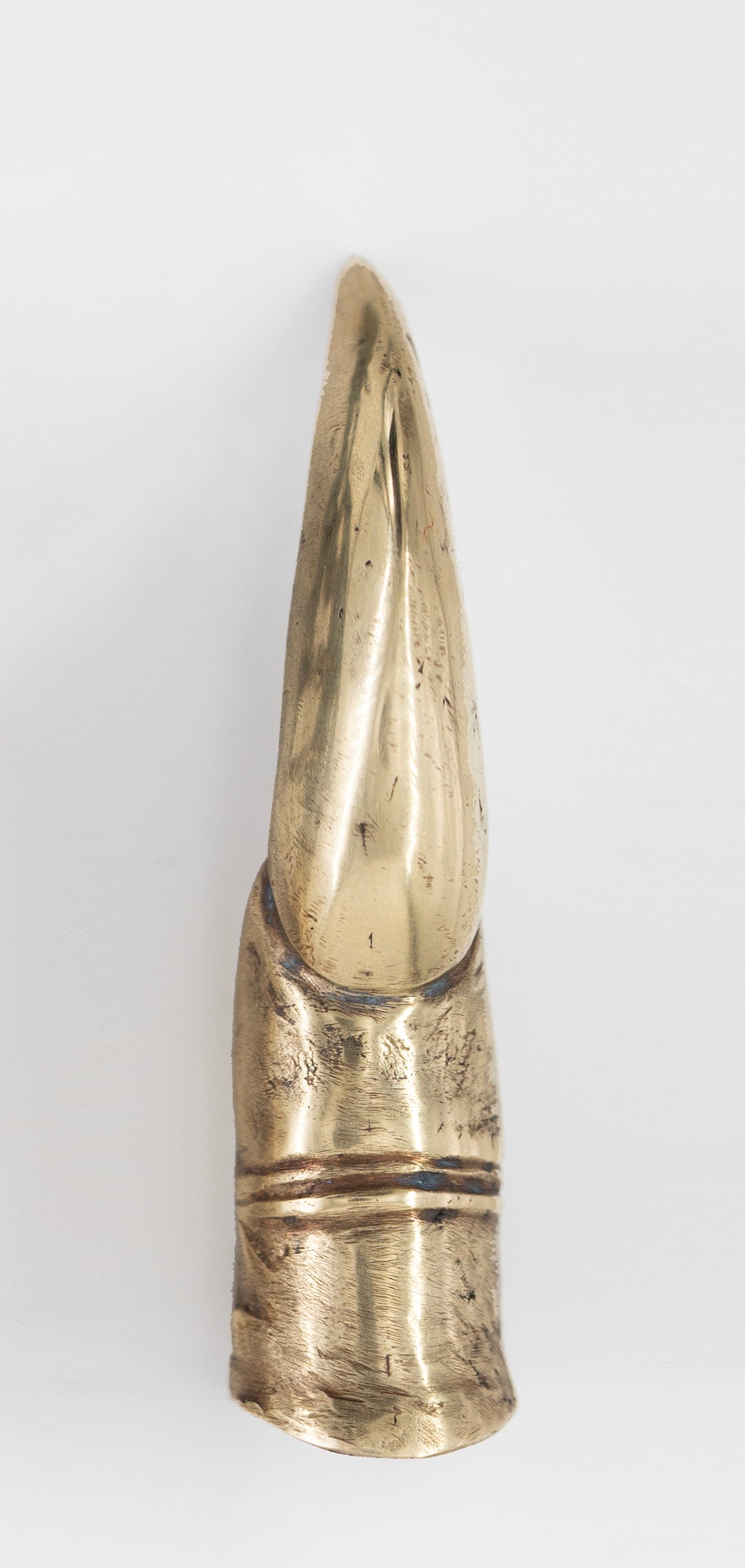 Claw. Silver, Brass. / Pierscien pazur. Srebro, mosiadz. (kopia)