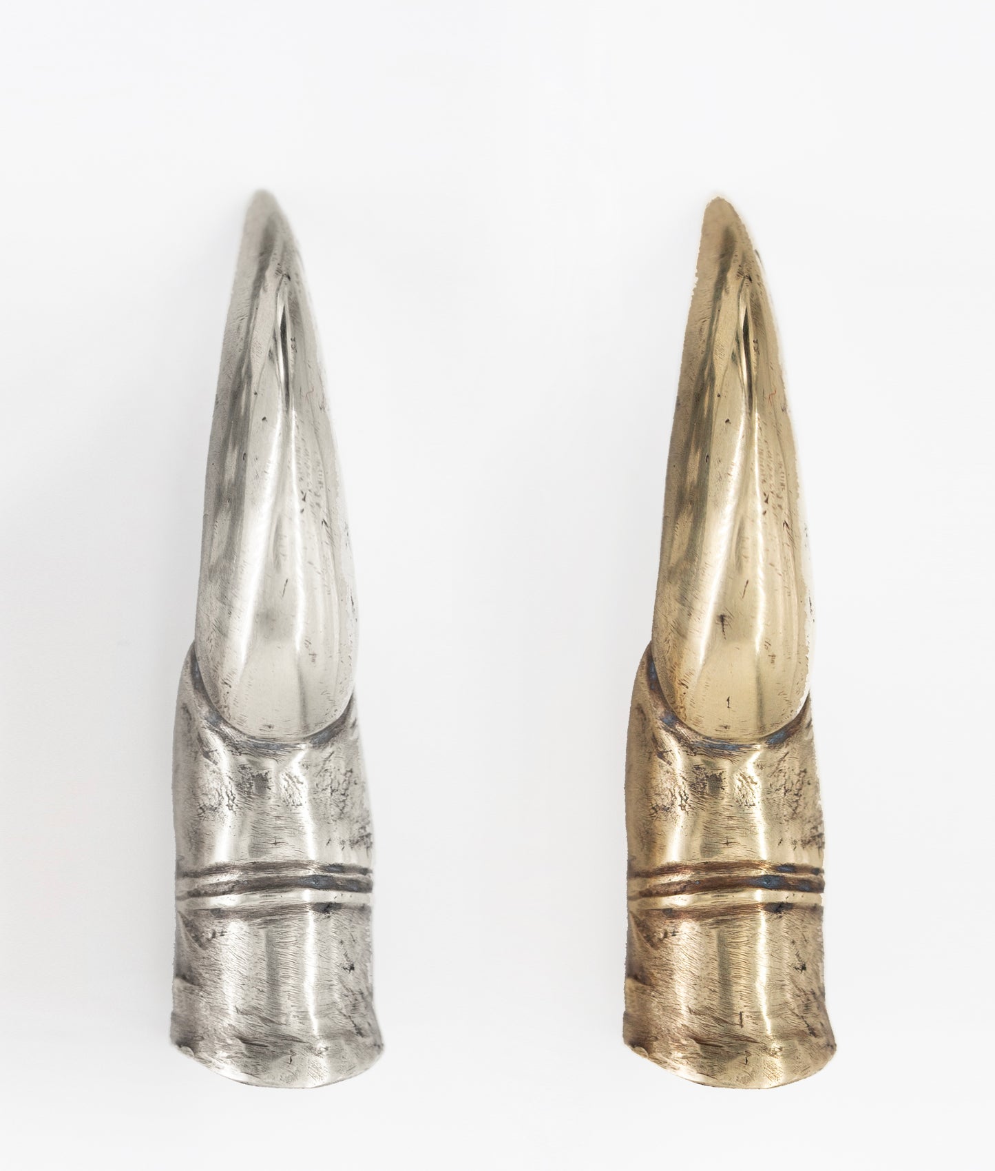 Claw. Silver, Brass. / Pierscien pazur. Srebro, mosiadz. (kopia)